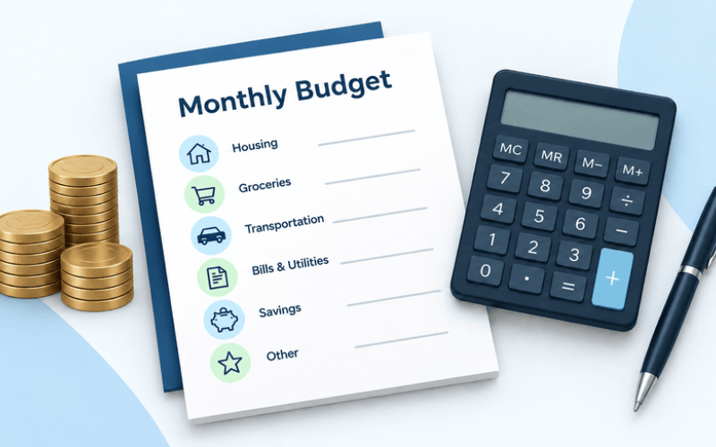 How to Create a Monthly Budget in Canada: A Beginner’s Guide to Managing Your Money